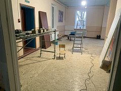 Глава района проконтролировал ремонт детского сада