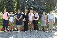 В Романовке почтили память детей - жертв войны на Донбассе
