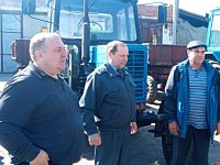 Инспектором Гостехнадзора проведен техосмотр в рамках посевной