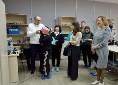 В Романовской школе состоялся День открытых дверей в «Точке роста»
