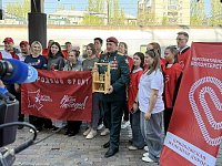 “Огонь памяти” прибыл на саратовскую землю