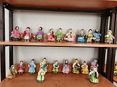 В КЦСОН прошла выставка работ «серебряного» волонтера