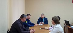 Глава района провел прием членов семей военнослужащих, участвующих в СВО